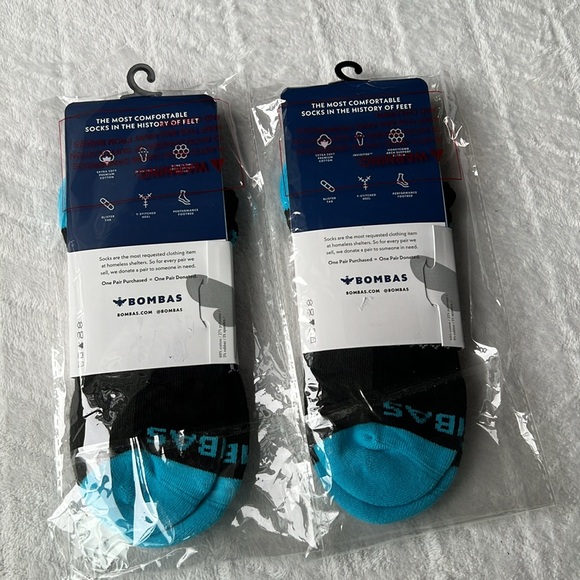 (2) Bombas Ankle Socks- Unisex) - Picture 5 of 9